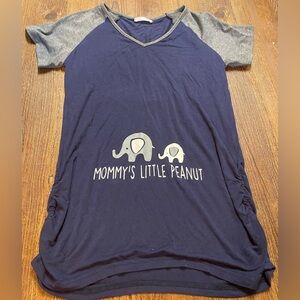 Elephant Maternity Shirt